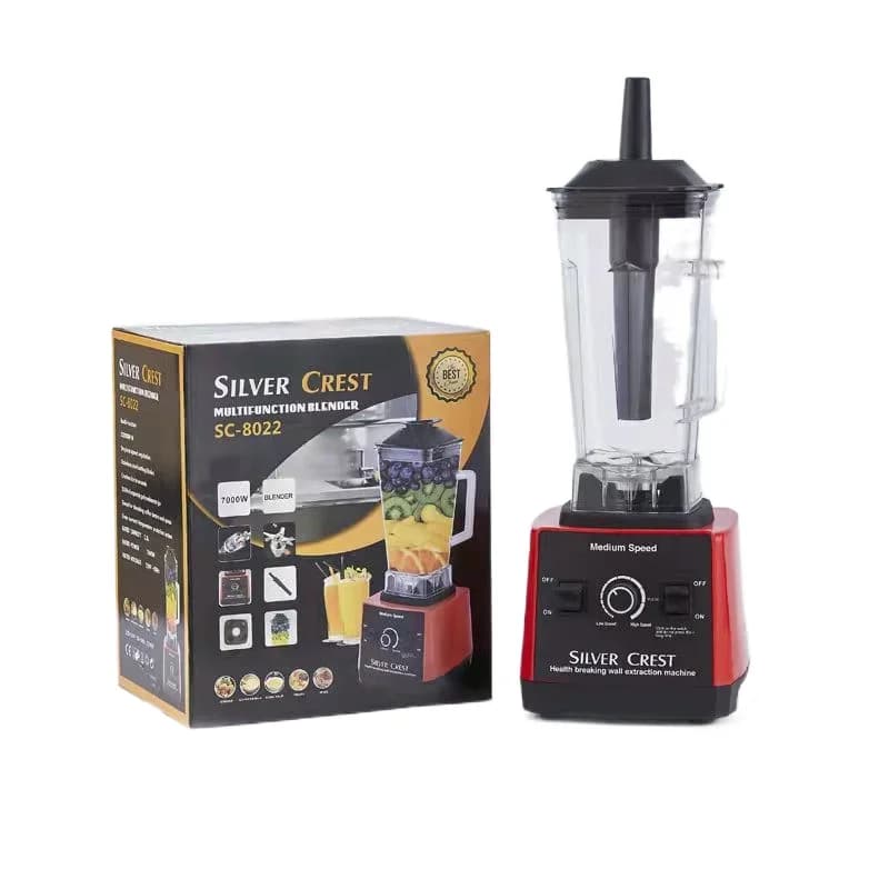 Multifunctional kitchen robots to break the domestic cytooderm SILVER Blender. CREST