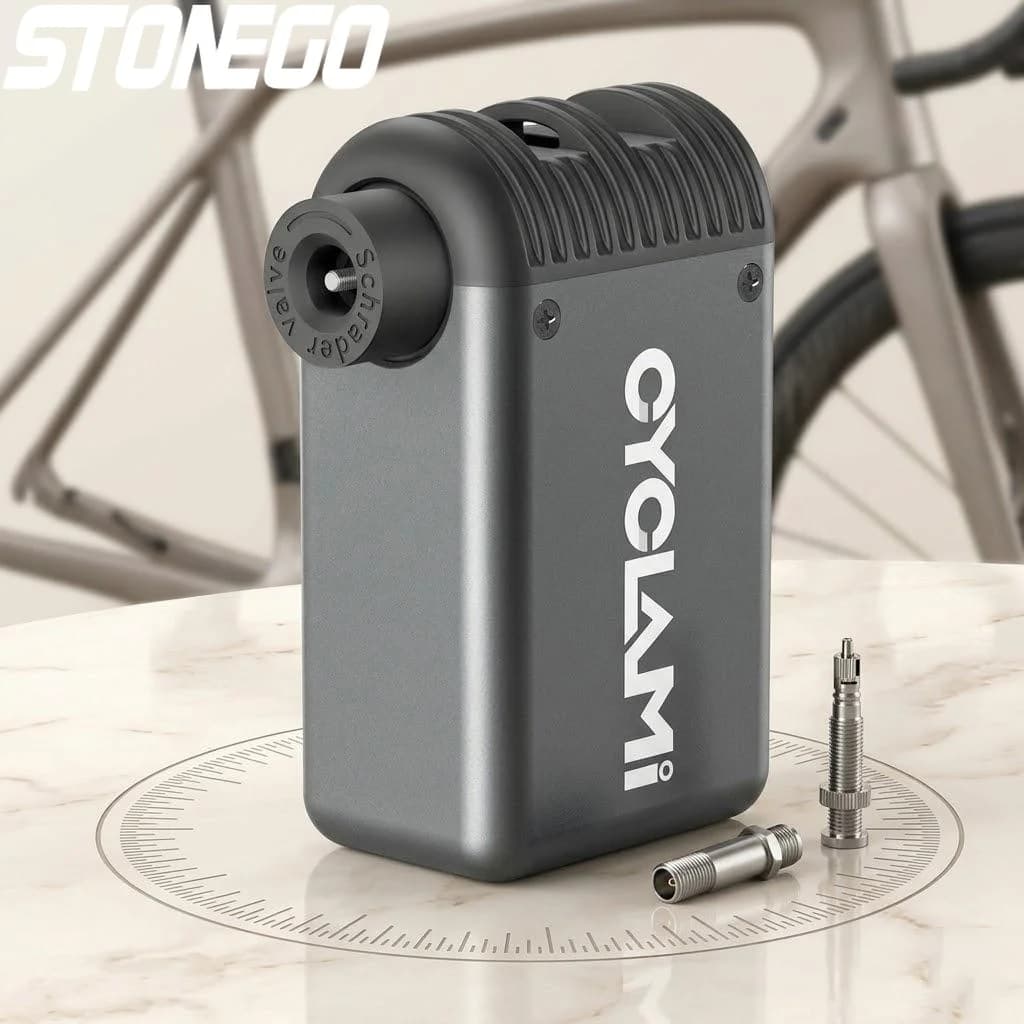 Pompa Elettrica Portatile ad Alta Pressione per Biciclette, Mini Pompa Gonfiabile, Pompa Speciale per Bici