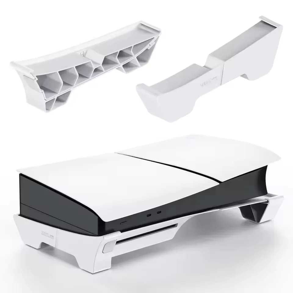 Supporto per console Sony PS5 Slim Pro Playstation Play Station PS 5, base orizzontale per accessori da gioco.