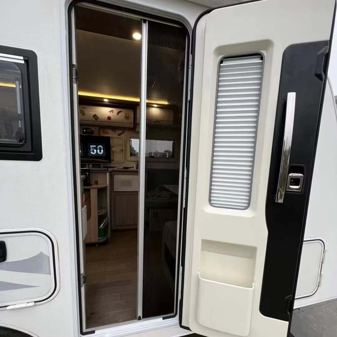 Porta per Camper a Prezzo di Fabbrica con Bidone per Rifiuti, Accessori per Camper, Roulotte e Motorhome