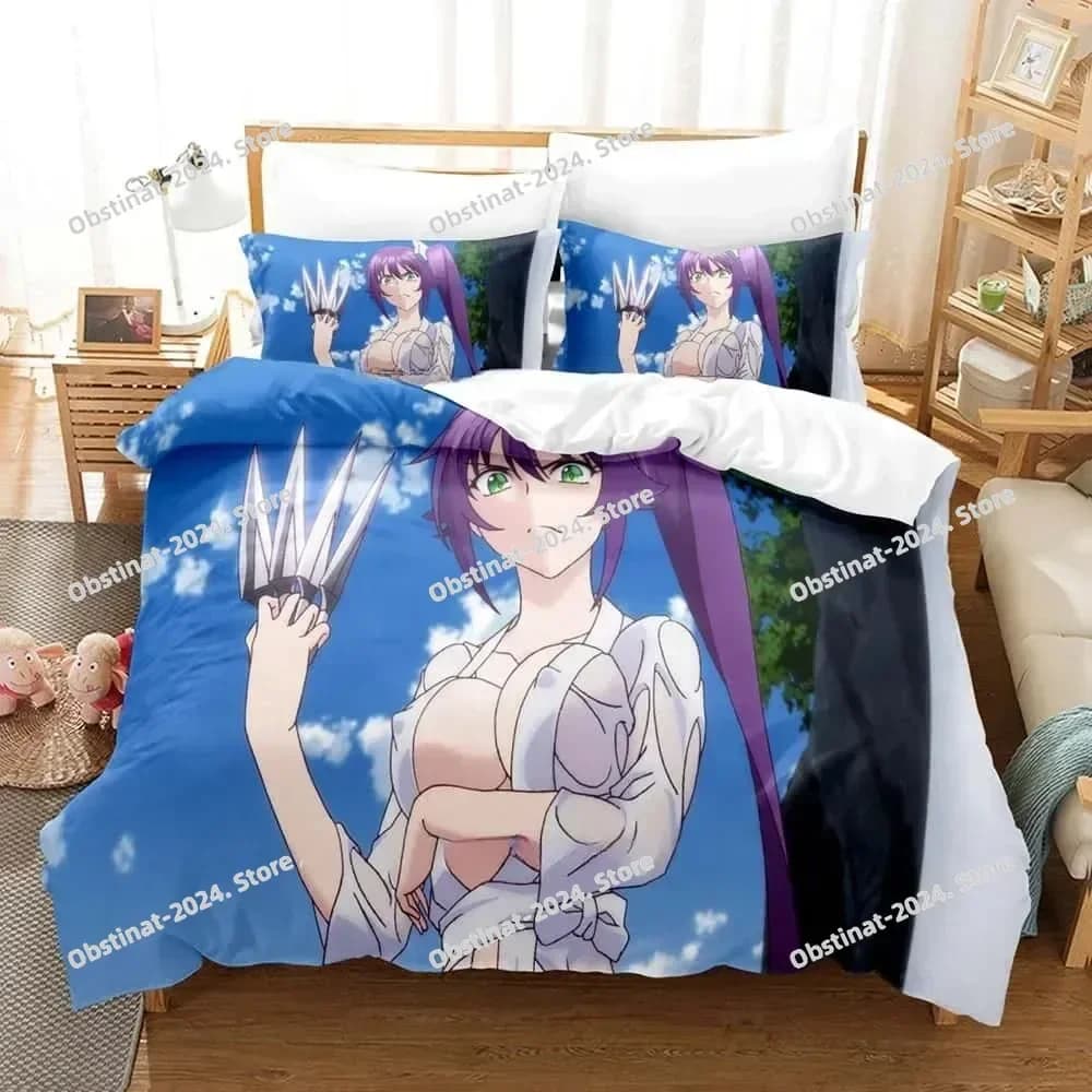 3D Anime Yuragi-sou No Yuuna-san Set biancheria da letto Stampa con federa Copripiumino Morbido Singolo Doppio Queen Super King Size Camera da letto