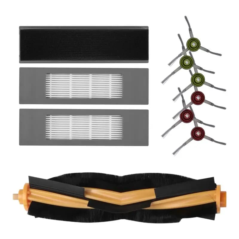 SEWS-Suitable For ECOVACS Deebot Ozmo T8 T9 T8 Aivi Vacuum Cleaner Accessories Roller Brush Filter Edge Brush