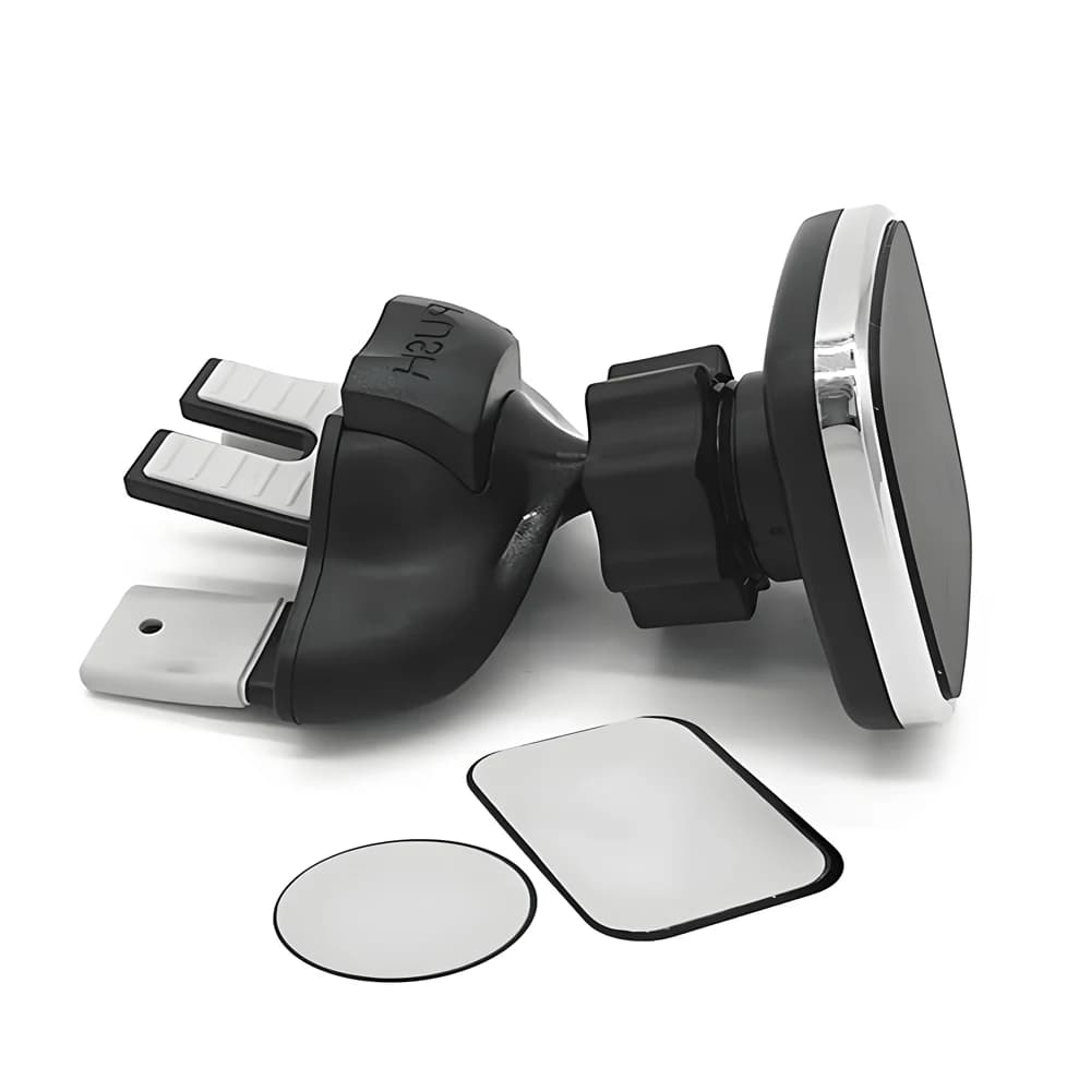 Xnyocn Supporto magnetico Slot per CD per auto Supporto per presa d'aria Staffa per telefono cellulare Supporti per telefono cellulare regolabili universali per Xiaomi
