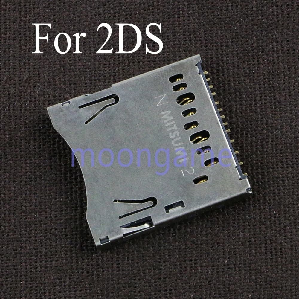 1 pezzo originale per la riparazione di 2DS, slot per lettore di schede di memoria SD