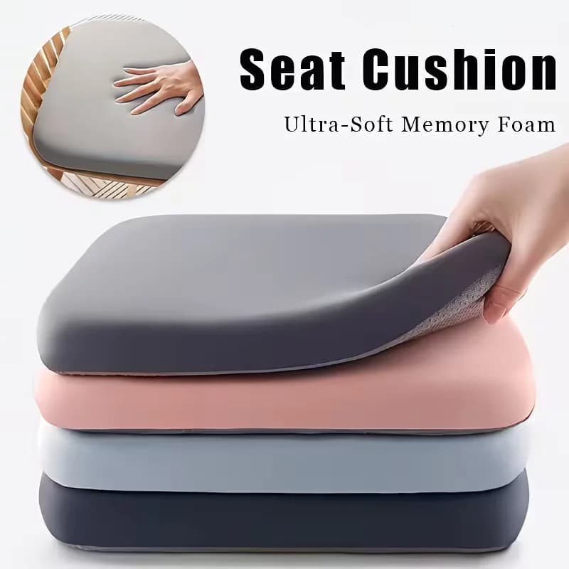 Cuscino ergonomico in spugna, a lento ritorno e con supporto per il coccige, per sedersi a lungo alla scrivania e guidare, cuscino per alleviare la pressione