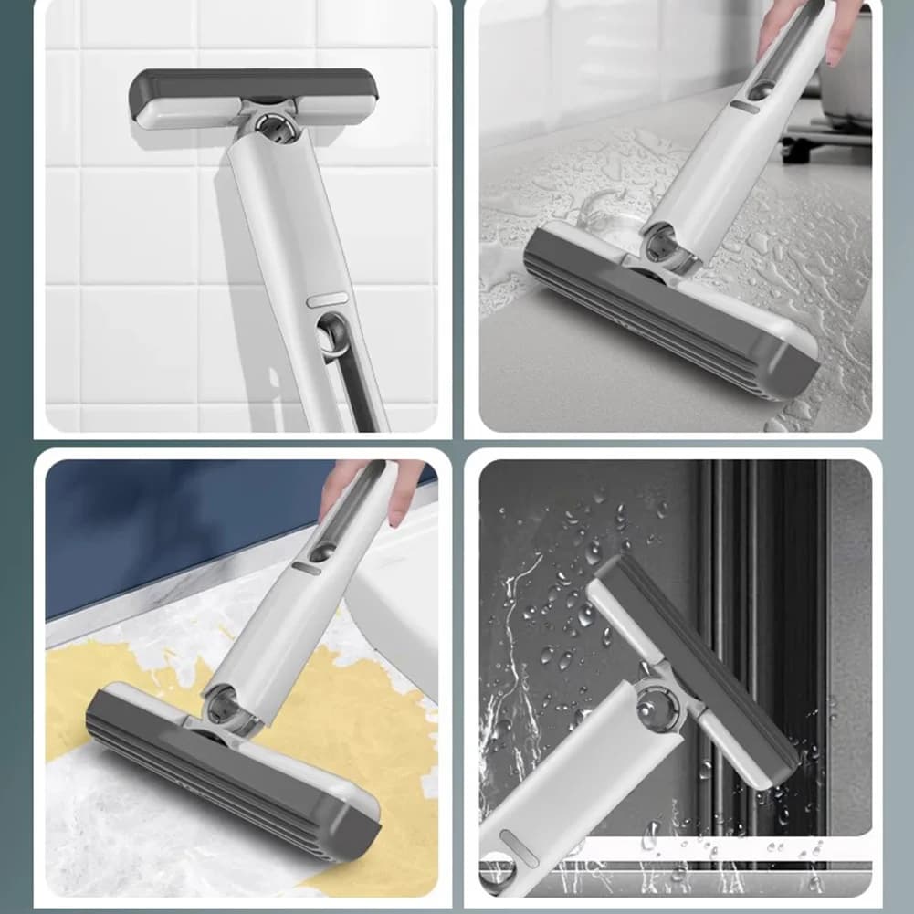 1 pz Mini Mop in spugna Mop da tavolo portatile per uso domestico Mop super assorbente per la pulizia dell'auto in vetro della cucina del bagno del pavimento del desktop