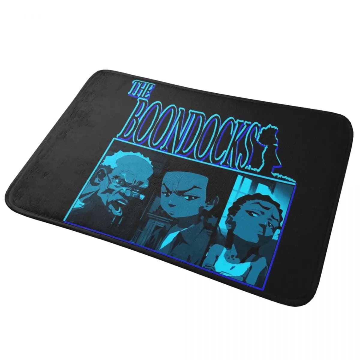 The Boondocks Anime Boy Zerbino antiscivolo Tappetino Antiusura Tappeto per ingresso cucina Tappetini poggiapiedi camera da letto di casa