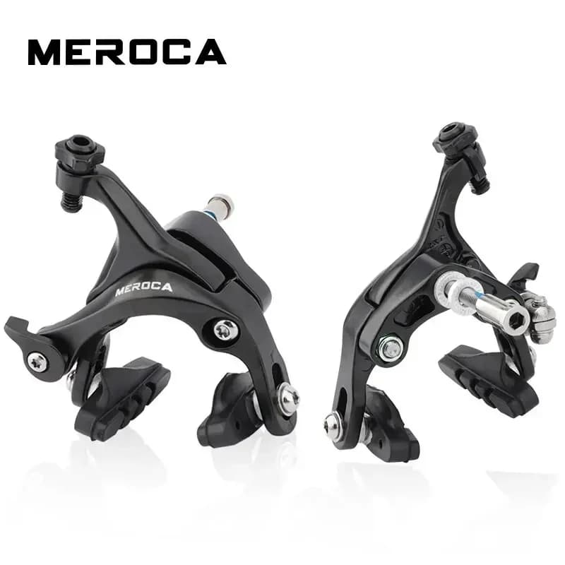 MEROCA Bici da strada Pinze a doppio perno Pinza da tiro in lega di alluminio Anteriore Posteriore Parti di biciclette Freno da ciclismo Accessori da strada