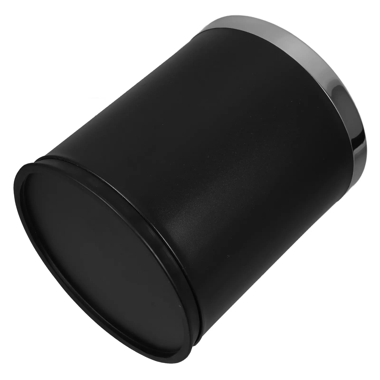 Double Layer Stainless Steel Trash Bin Round Indoor Garbage Can Bedroom Office Recycling Waste Container Office Trash Can