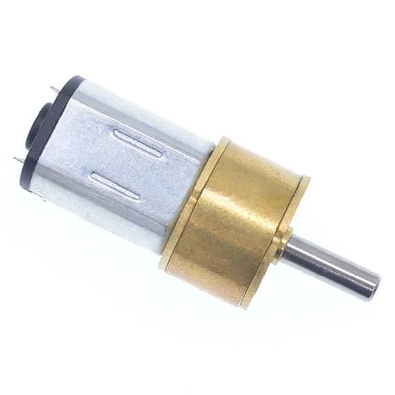N20 DC 3 V 6 V 12 V Micro Velocità di Marcia Del Motore 15-600 RPM Riduttore del Motore Elettrico metal Gear Riduttore Del Motore per Auto Modello di Robot