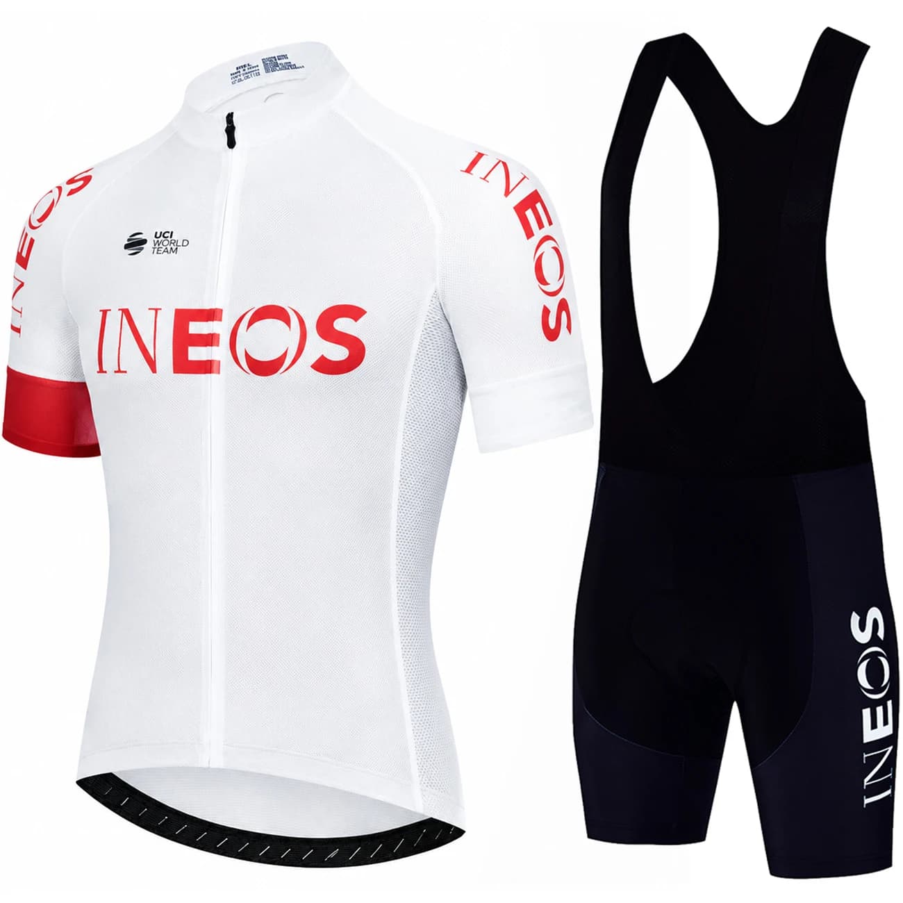 INEOS Road Cycling Shorts Men's Cycling Set Man Mtb Bicycle Clothing Mountain Bike Accessories Team Jersey Sets Long Padding