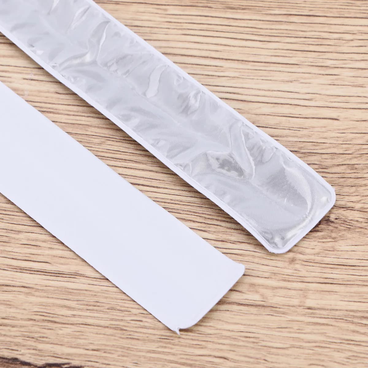 10 Pezzi Nastro Riflettente per Caviglia, Cintura di Sicurezza per Corsa, Striscia di Avvertimento Notturna in PVC Premium, Fascia Riflettente per Braccio Visibile all'Aperto