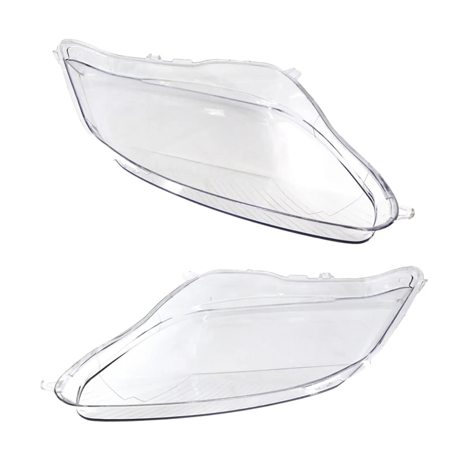 Clear Headlight Lens Cover Professional Durable Automobile Front Headlamp Shell for Opel ASTRA H 03/04-12/09 Modification