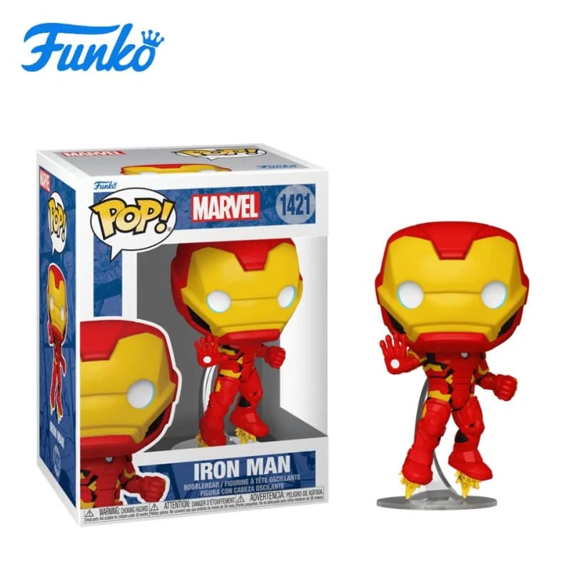 Funko Pop Marvel: Marvel Nc - Iron Man - Regalo di Capodanno - un fantastico regalo per amici e familiari per Natale, Capodanno e compleanni, decorazione a tema pop culture, regalo di compleanno, oggetto da collezione a tema fumetti, merce ufficialmente licenziata, oggetto da collezione premium, ricordo a tema fumetti, regalo per geek, oggetto da collezione.
