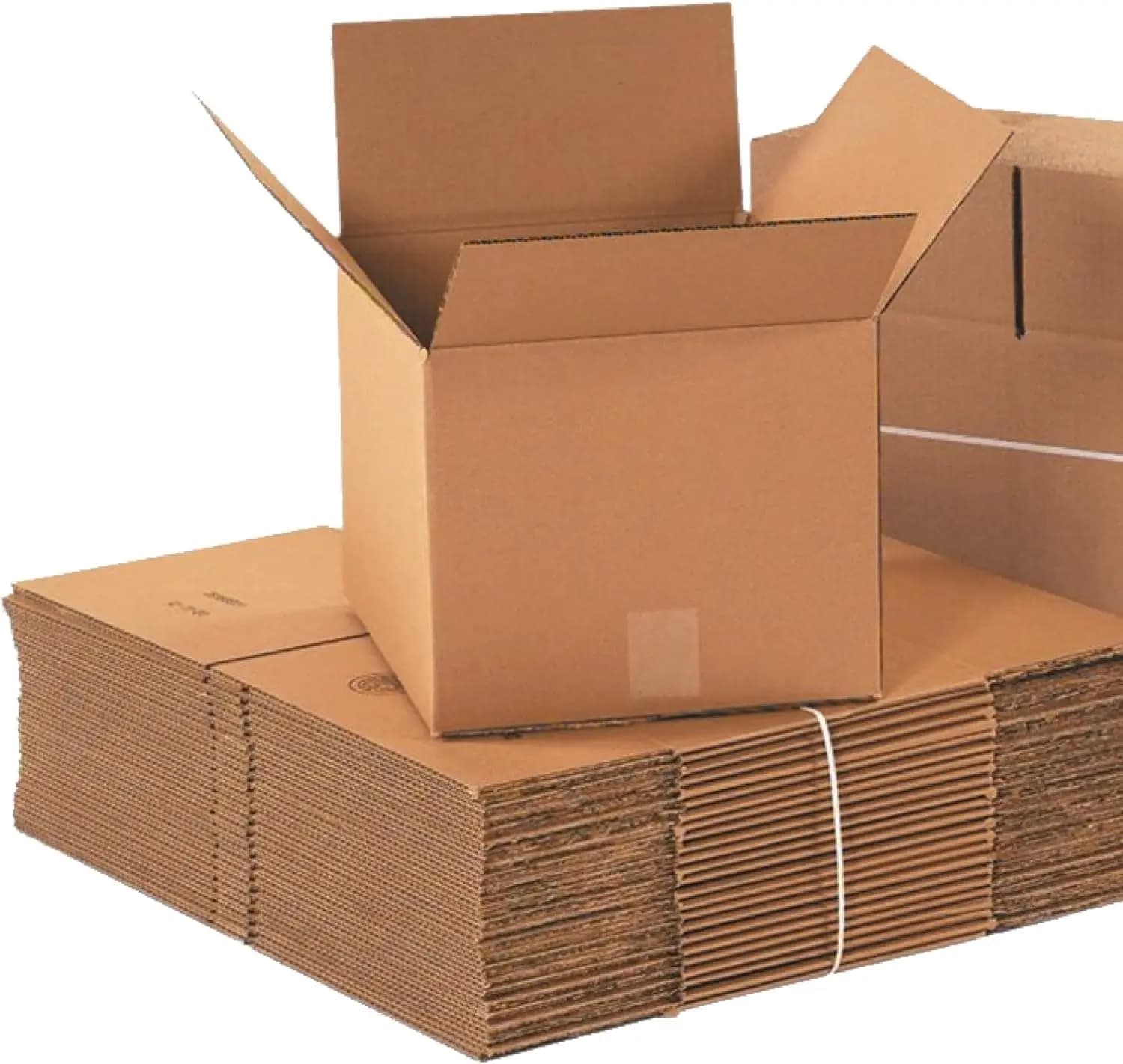 Boxes for Small Shipping 10x10x10 Inches, Pack of 25 for Transfers, Packing and Storage