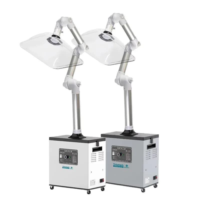 【Prezzo di Fabbrica】Collettore di Fumi Industriale da Laboratorio a Flusso Laminare da 200W, Purificatore ed Estrattore di Polveri, Fumi di Moxibustione