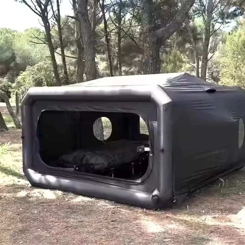 Quick Opening Space Capsule Lightweight air house Outdoor Portable Rainproof coody inflatable camping tent air tent