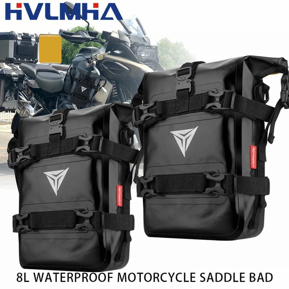 For BMW R1200GS R1250GS ADV For HONDA NC750X CB500X Motorcycle Frame Crash Bars Waterproof Bag Bumper Repair Tool Placement Bag