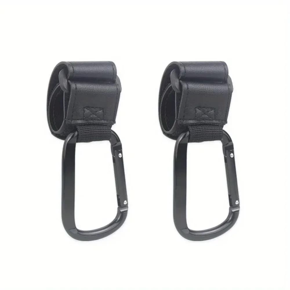 Ganci Universali Resistenti per Passeggini, Organizer da Appendere per Borse Fasciatoio, Carrozzine, Carrelli della Spesa, Seggiolini Auto, Marsupi