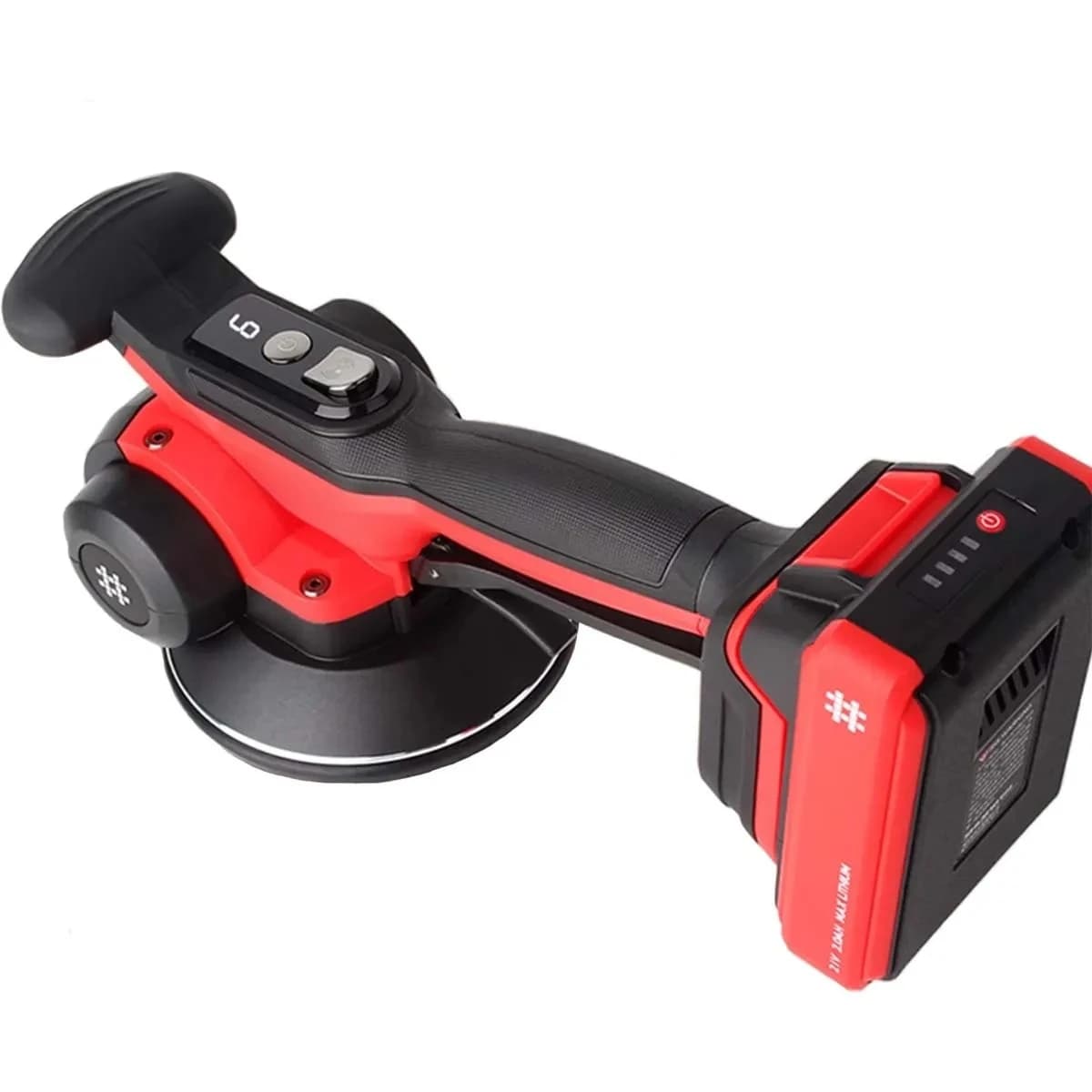 Macchina per la posa di piastrelle Ventosa in gomma ispessita ad alta potenza e lunga durata Vibratore multifunzionale per la posa di piastrelle per pavimenti e pareti