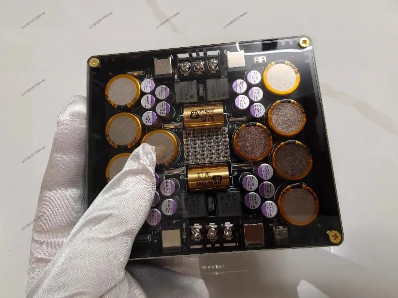 Alimentatore Audio V2 5V-25V 8A Adatto per Alimentatori Switching e Lineari, Schede Audio, DAC, Raspberry Pi, Amplificatori