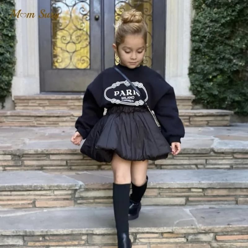 Moda neonata ragazzo in pile all'interno felpa neonato bambino bambino felpa con cappuccio Casual lettera stampa Top Outfit vestiti per bambini 1-10Y