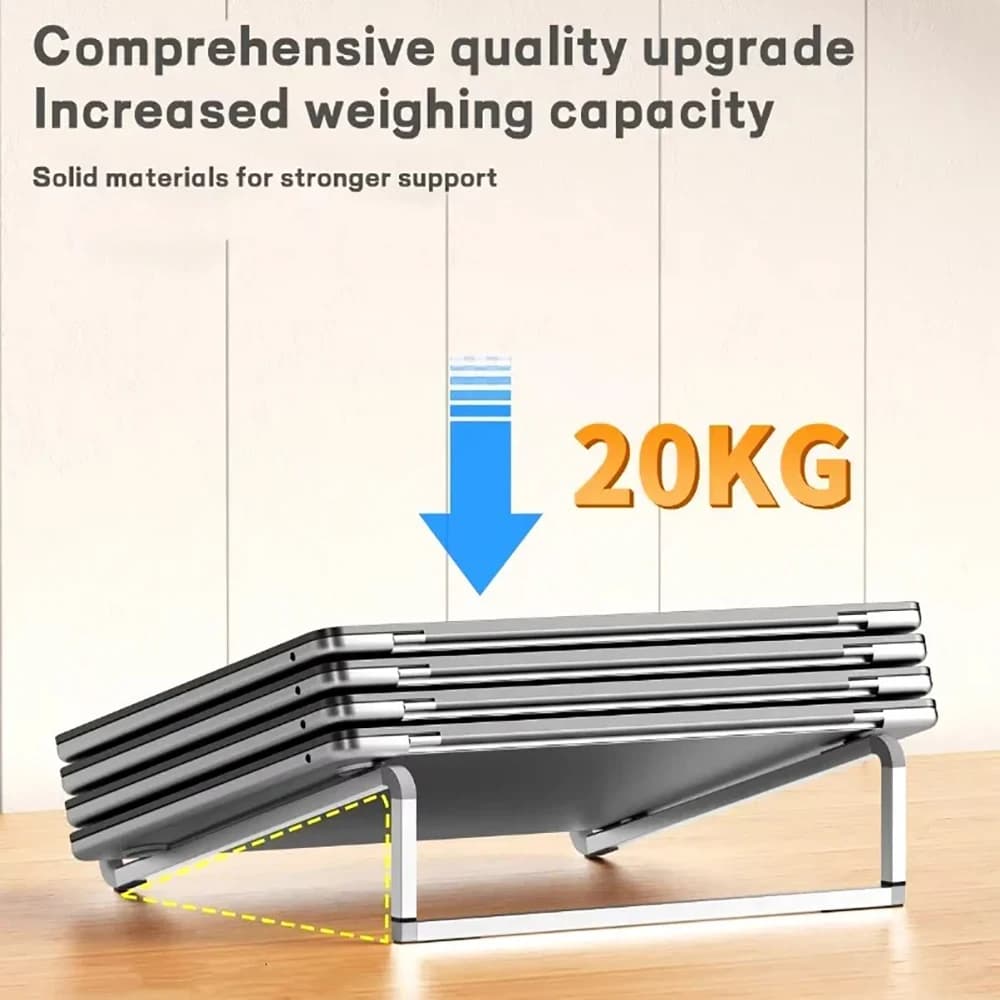 Aluminum Foldable Laptop Stand Adjustable Portable Tablet Stand Support Base Tablet ​​Lightweight Stand Universal Cooling Holder