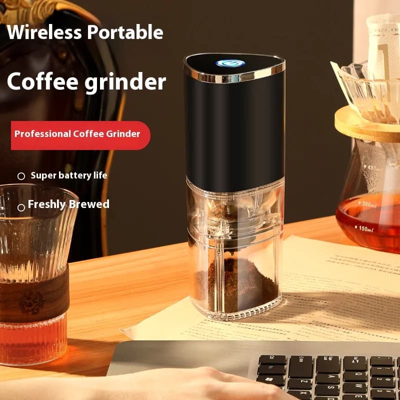 1 pz macinacaffè elettrico portatile TYPEC carica USB macinazione in ceramica CoreHome smerigliatrice polverizzatore per chicchi di caffè
