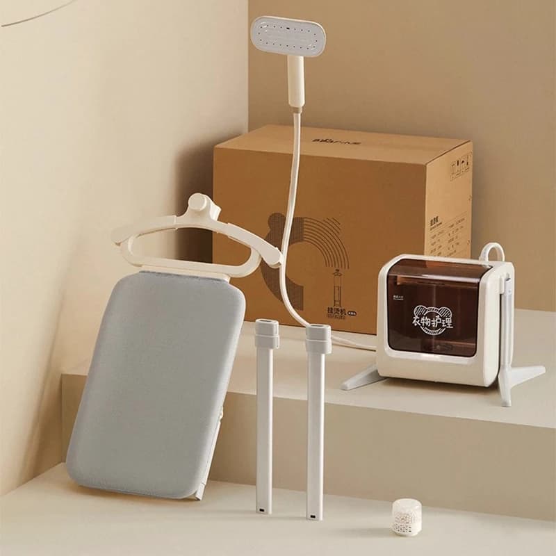 Stiratrice sospesa a vapore pressurizzata, stiratrice verticale per uso domestico, rimozione delle rughe dei vestiti in ferro portatile