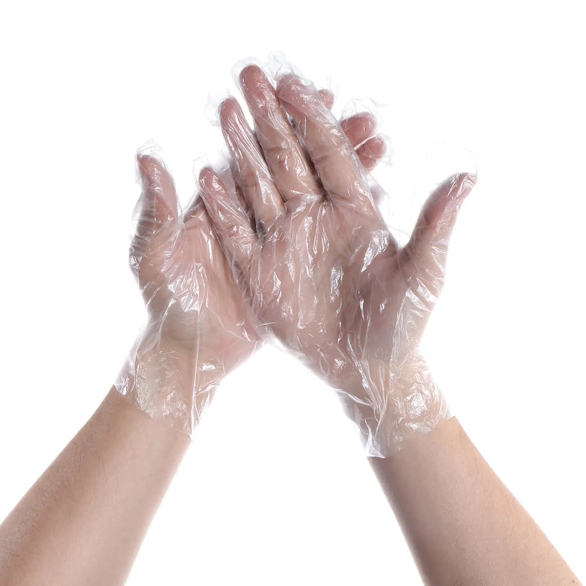 500 Pezzi Guanti Senza Lattice Resistenti all'Olio per Uso Alimentare, per Cucina, Ristorazione e Uso Industriale, Ambidestri