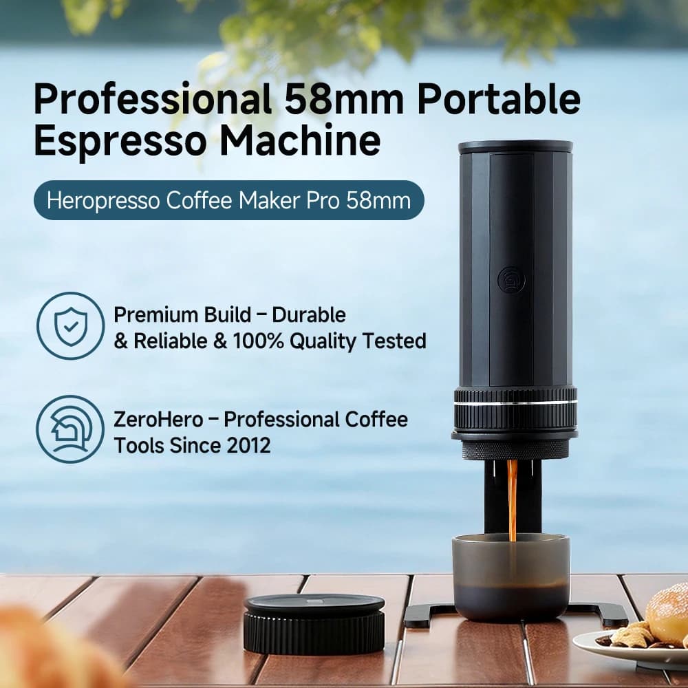 Macchina per Espresso Elettrica da Viaggio 20 Bar con Riscaldamento Automatico, Caffettiera Portatile