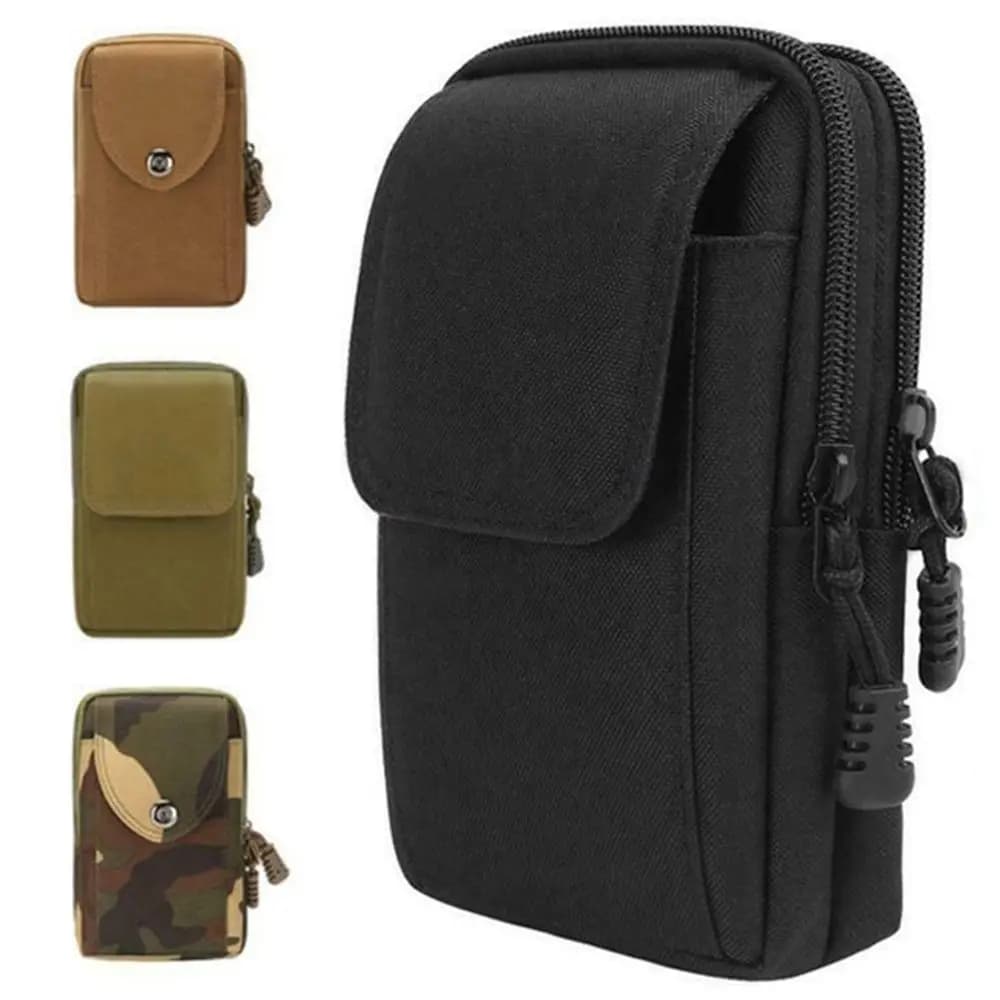 Men's Tactical Waist Bags Waist Bags Small Pocket Military Waist Bags Travel Camping Bags Soft Back
