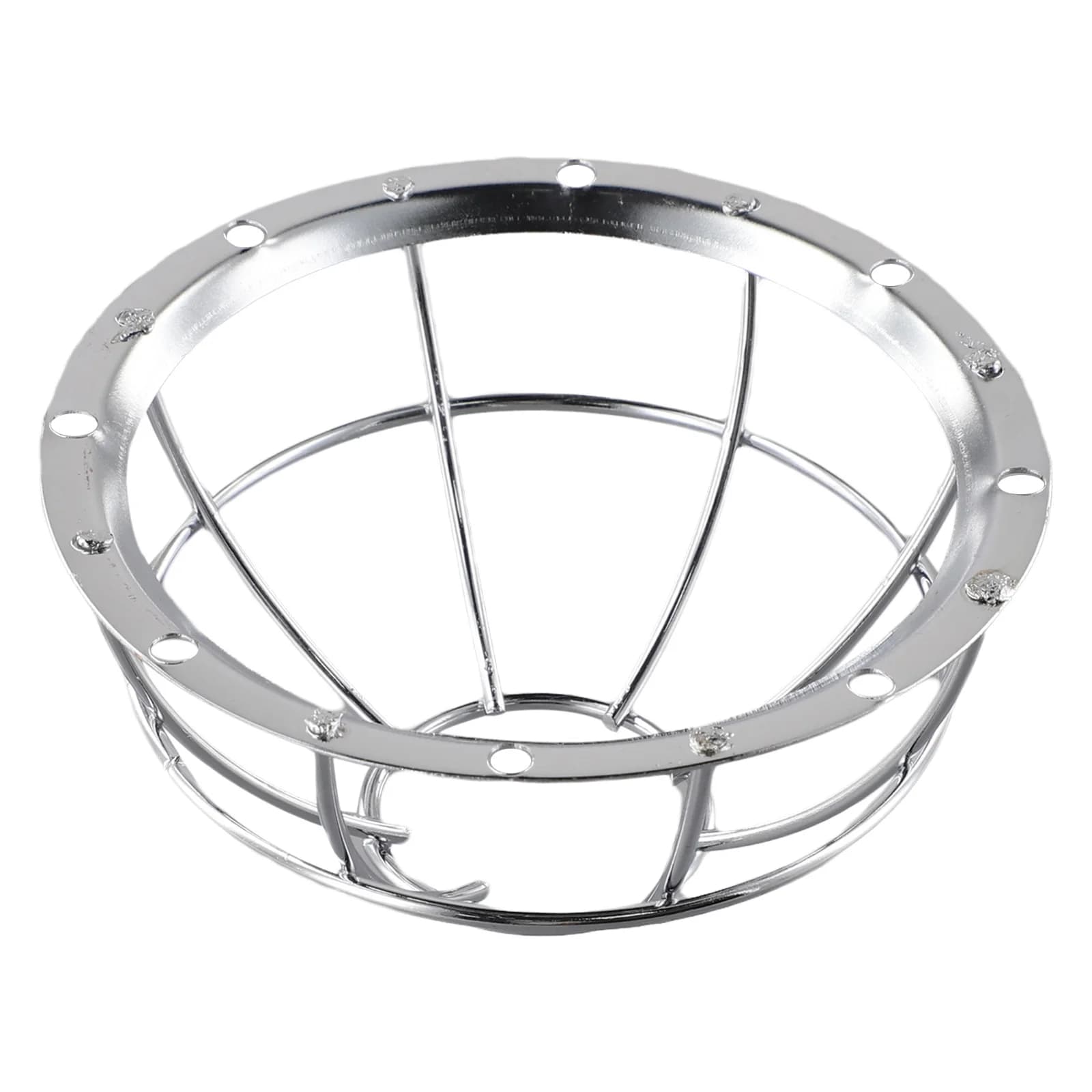 Iron Smoke Detector Cover Featuring Reinforced Wire Mesh and Sprinkler Cage Bracket for Industrial and Office Use