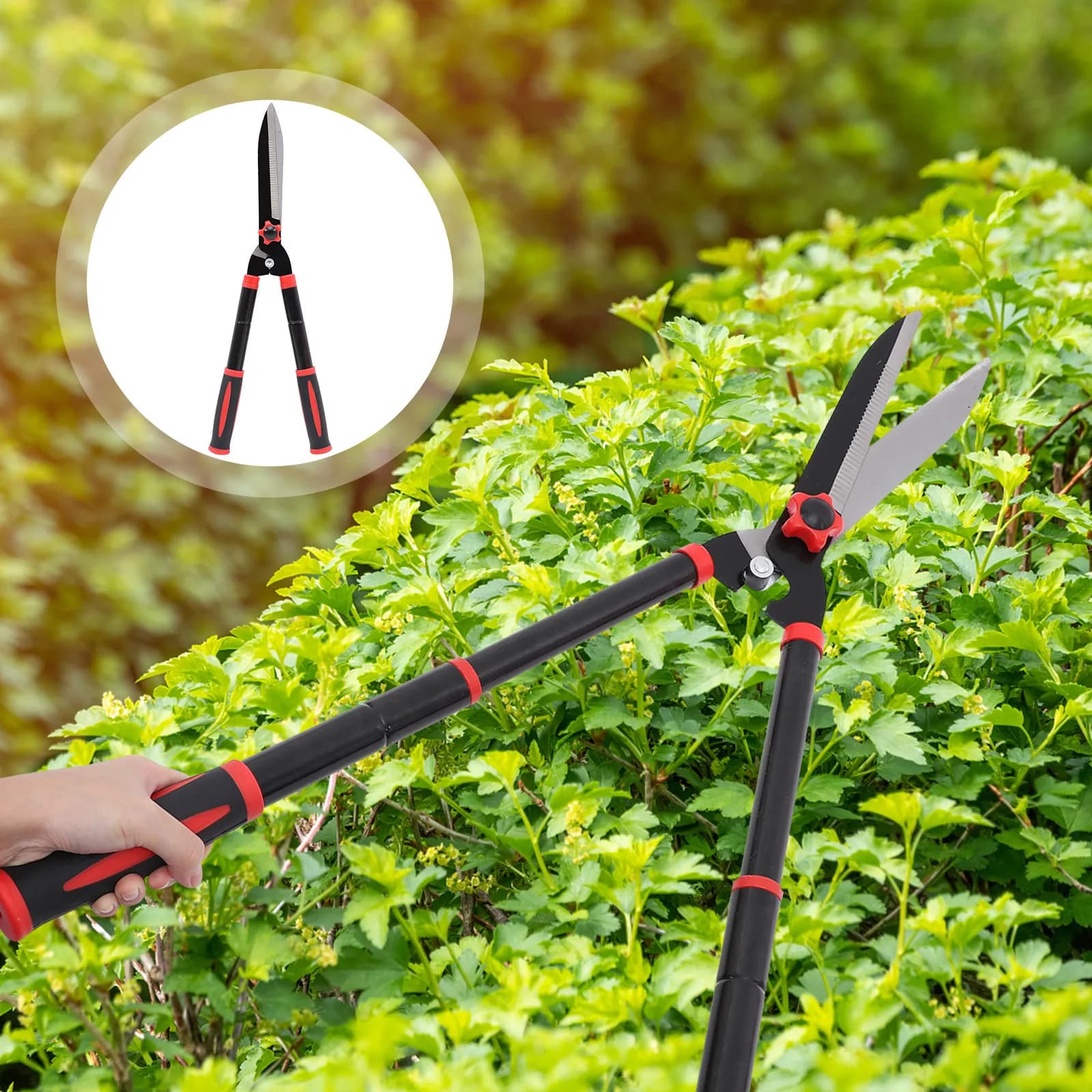 Cesoie per siepi, tagliasiepi, cesoie da giardinaggio, attrezzi manuali per potatura