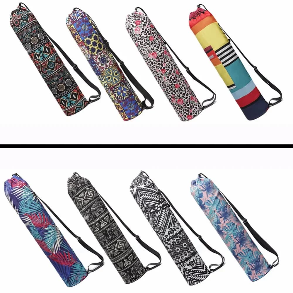 Borsa per tappetino da Yoga zaino sportivo borsa a tracolla per palestra Fitness borsa per tampografia per Pilates borsa per batteria regolabile impermeabile