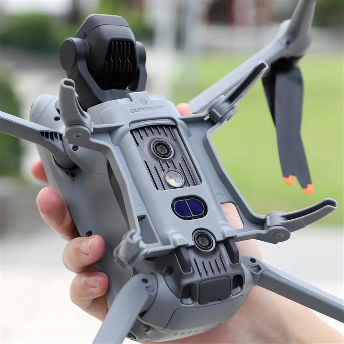 Protezione per supporto gamba rialzata per carrello di atterraggio integrato M85K per accessori drone Air 3 Grigio