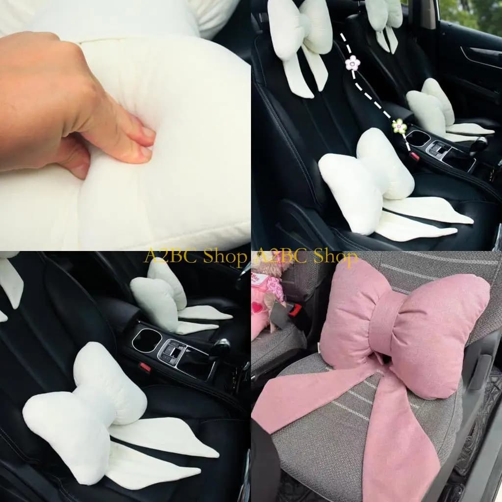 A2bc Car Support Support Custine Seggiolino per auto Supporto Cuscino Bowknot Reliefs Relief