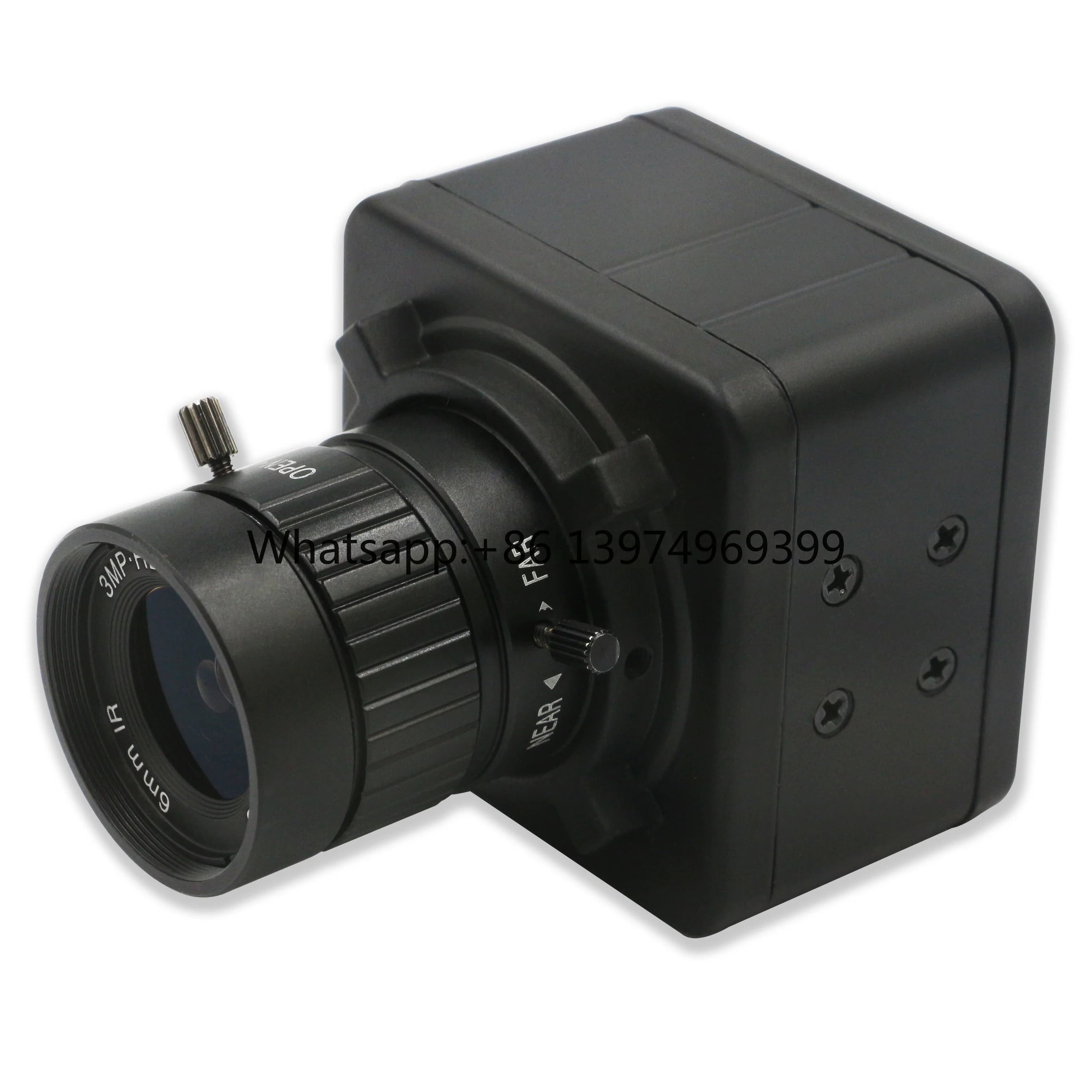 Factory Custom IMX296 1.6MP Global Shutter CMOS Image Sensor USB3.0 Camera Module Color Mini CS Mount Lens Camera Modules