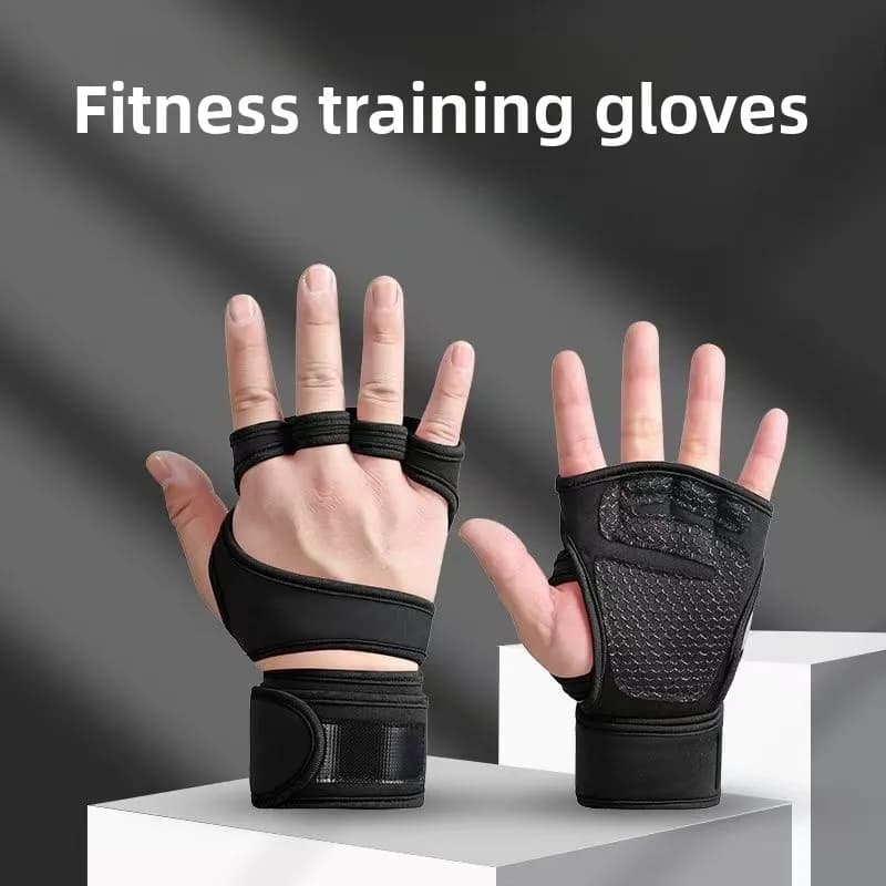 New Training Sport Gloves for Men Women Workout Gloves Fitness Body Building Weightlifting Gym Hand Wrist Palm Protector Gloves