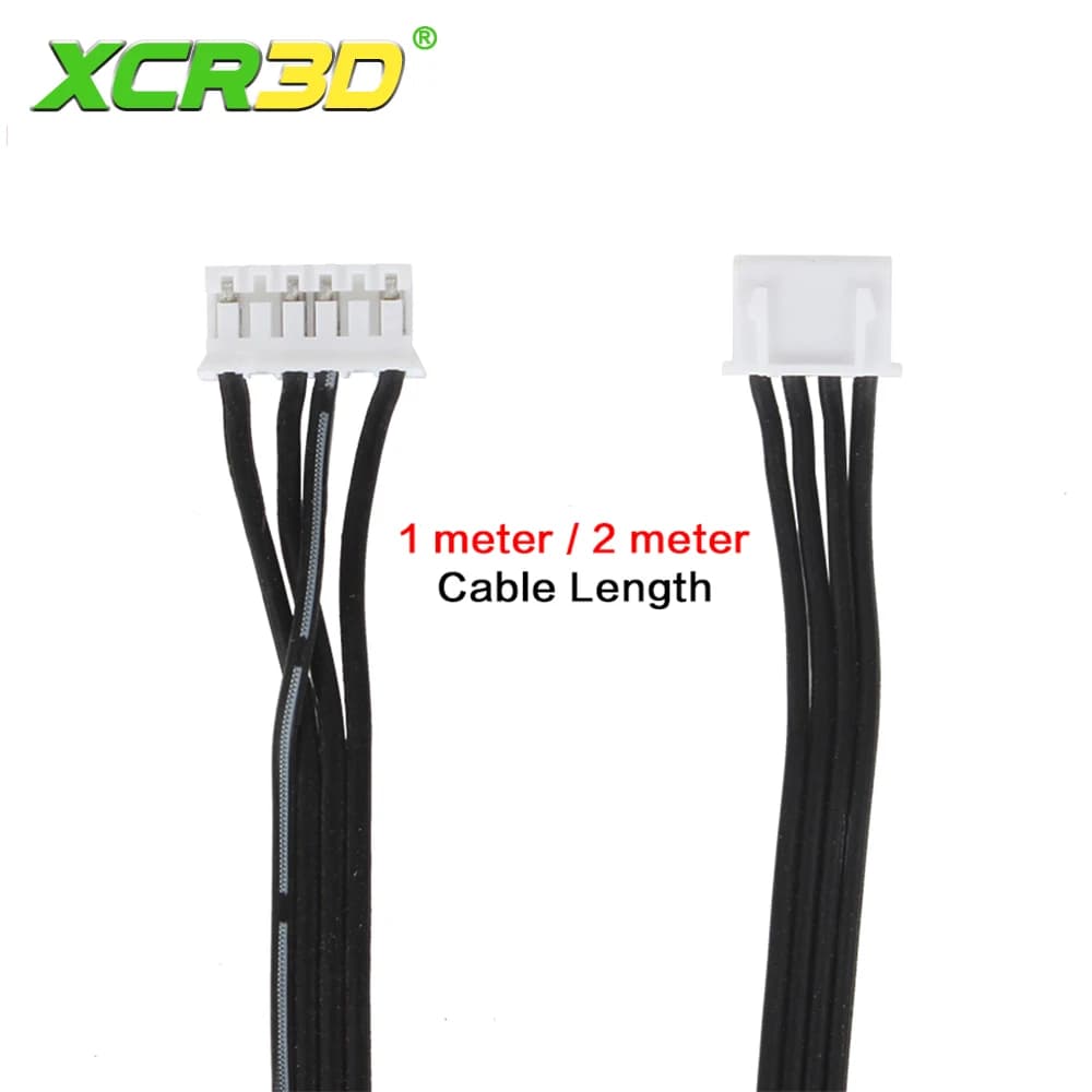 Parti della stampante 3D nema17 cavo motore passo-passo XH2.54 4pin a 6pin cablaggio cavo di prolunga 42 linea di connettori del cavo motore 1M2M