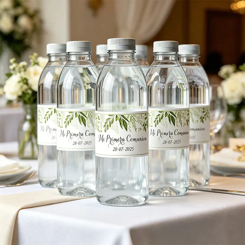 Anniversary Party Customized Labels Personalized Bottle 24pcs Labels Water Bottle Stickers Customized Name Text Stickers