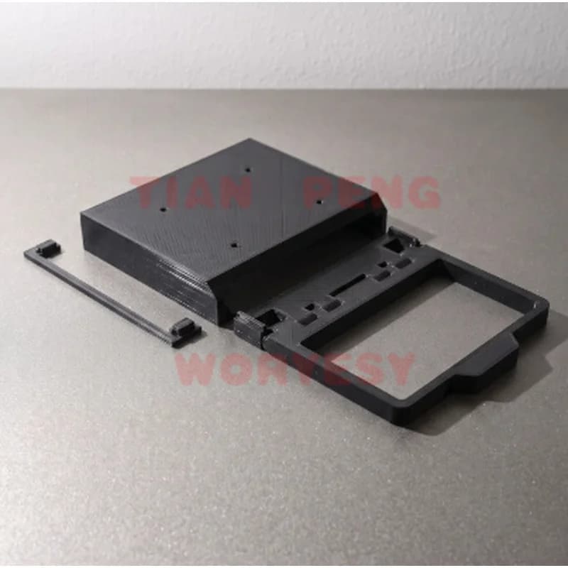 WYORESY premium sturdy drill free tiltable bracket for Elgato Stream Deck XL delivers stable retractable storage support