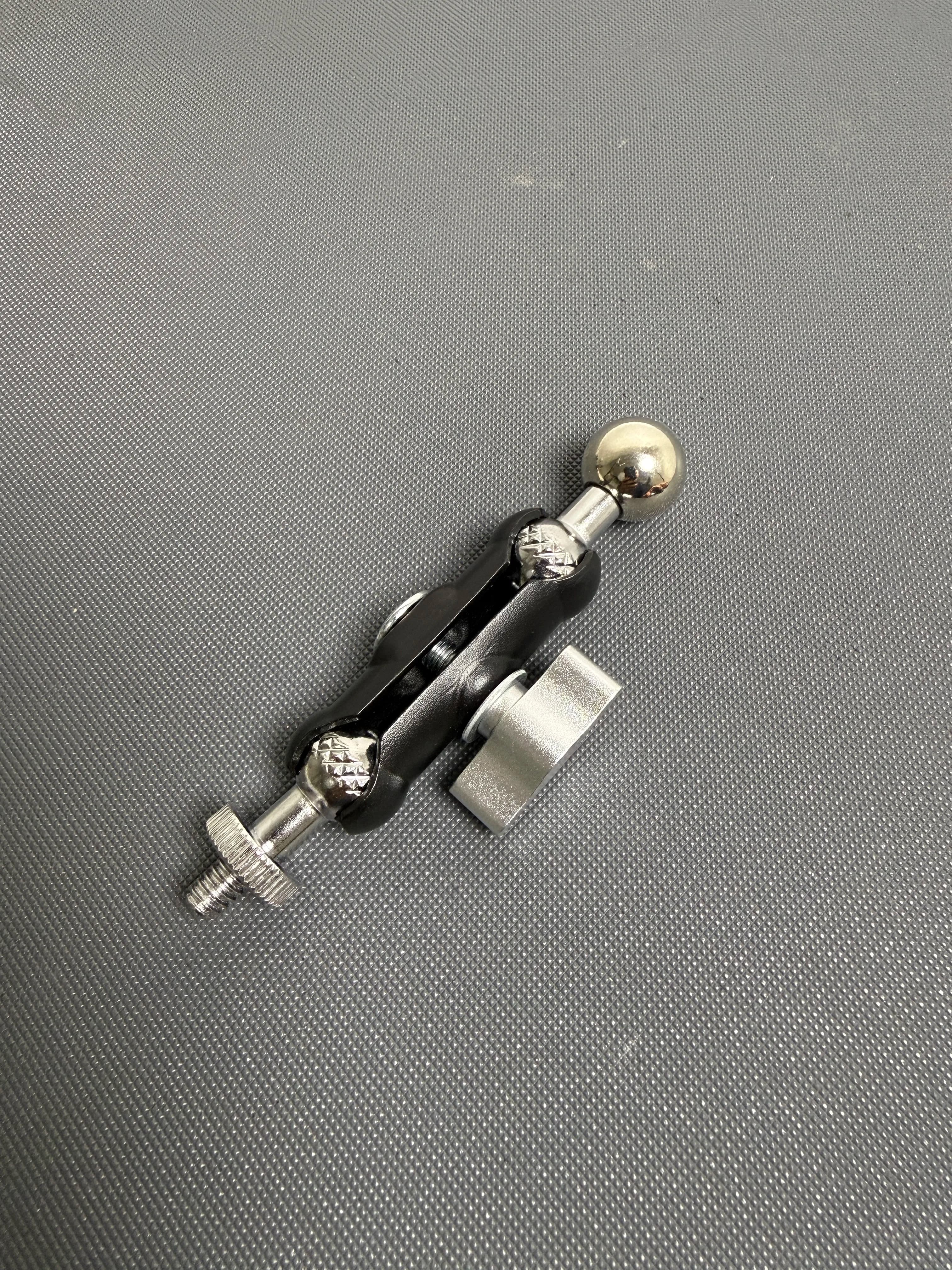 Aluminum Alloy Mobile Phone Stand Tripod 1/4 Screw Ball Head Joint Metal Tripod Replacement Accessories for Enhanced Stability