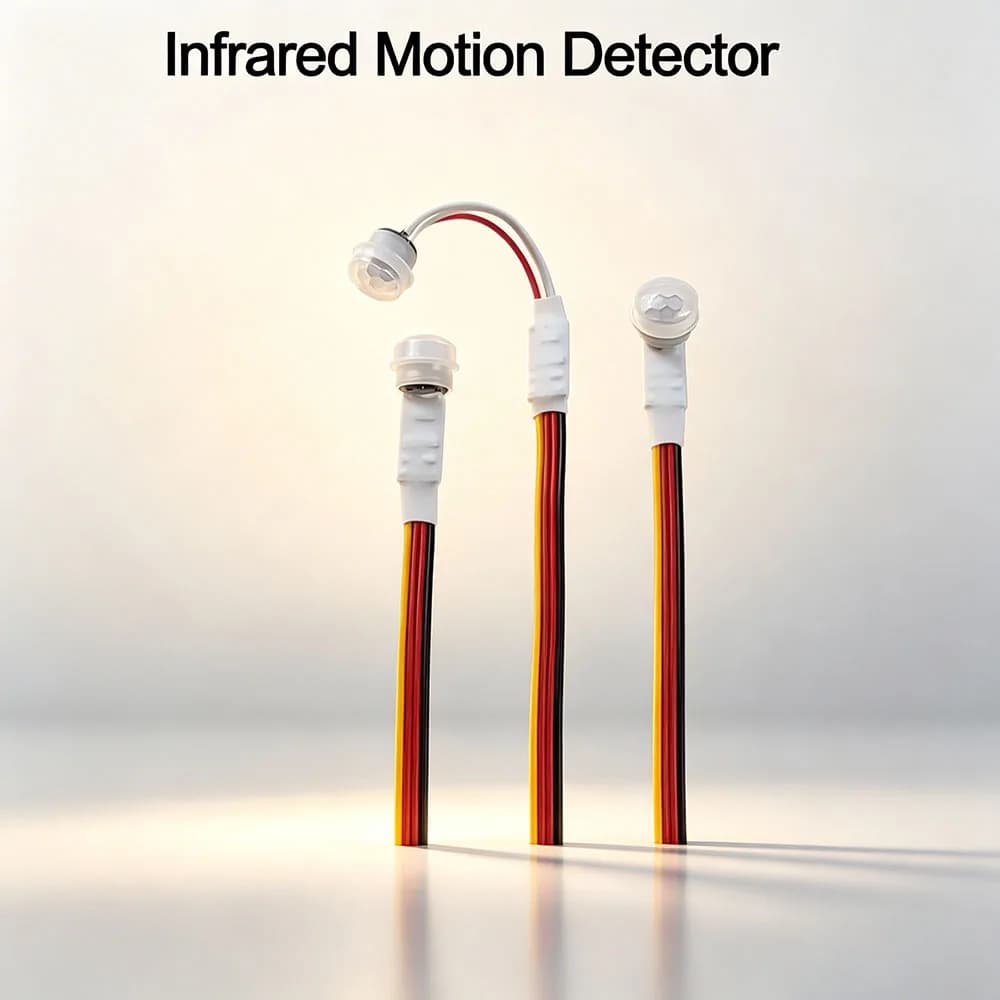Mini Split PIR Motion Sensor DC3.7-24V Extend Bend Vertical Probe Infrared Detector Auto Switch For Cabinet Wardrobe LED Strip