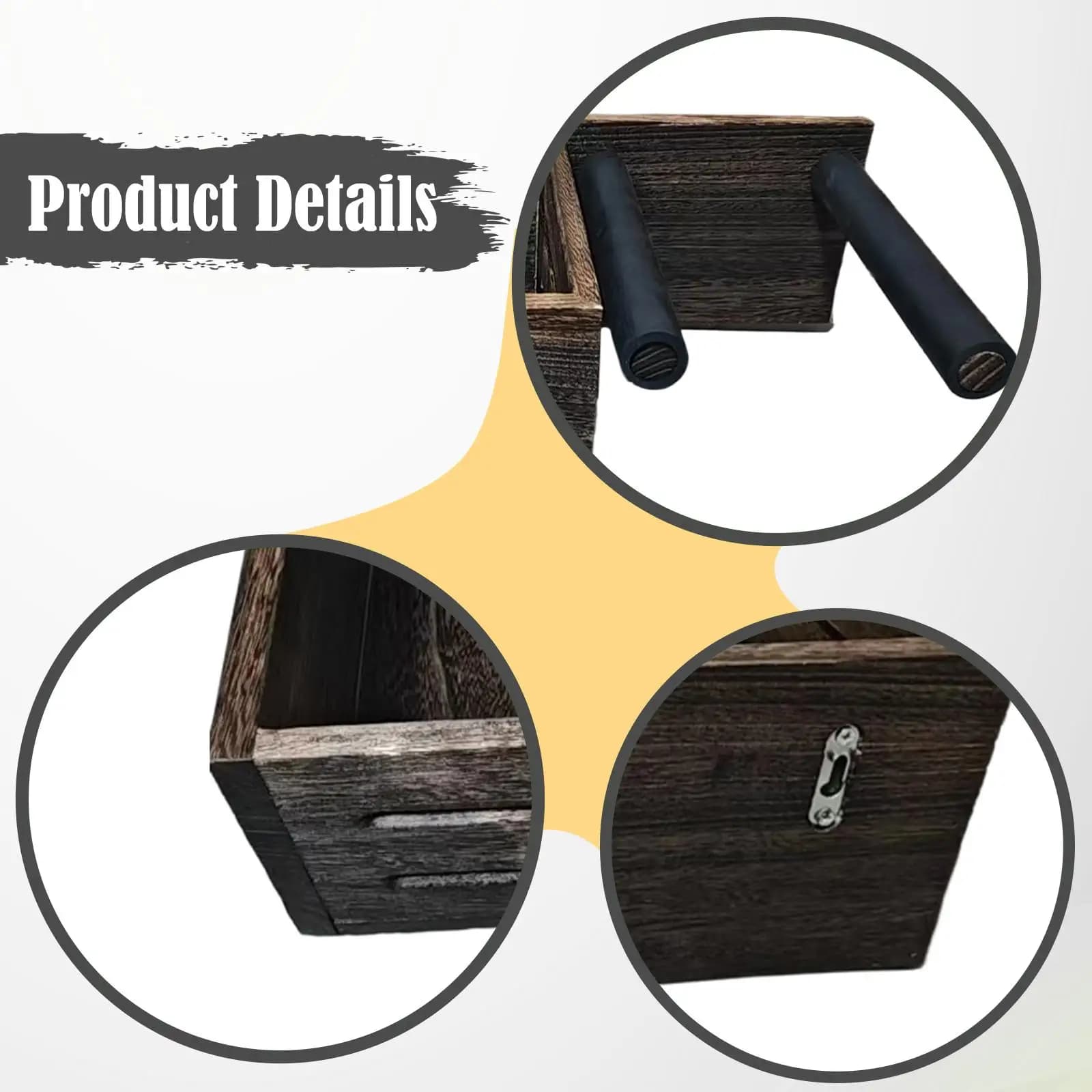 Wooden Tennis Racket Hanger Wall Display Holder Multi Sports Racket Organizer for Club and Home