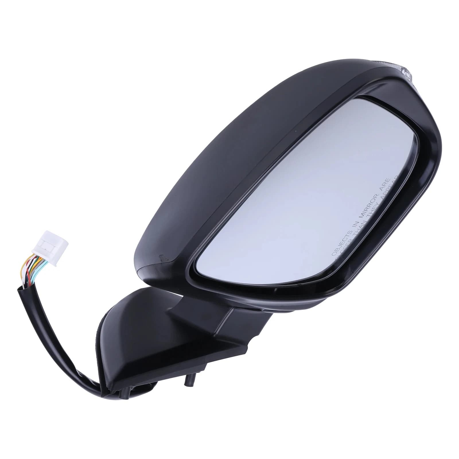 96301-DF34A 96302-DF34A Right Black Door Wing Mirror Compatible for Qashqai J11 2014-2021 13Pins w/Camera