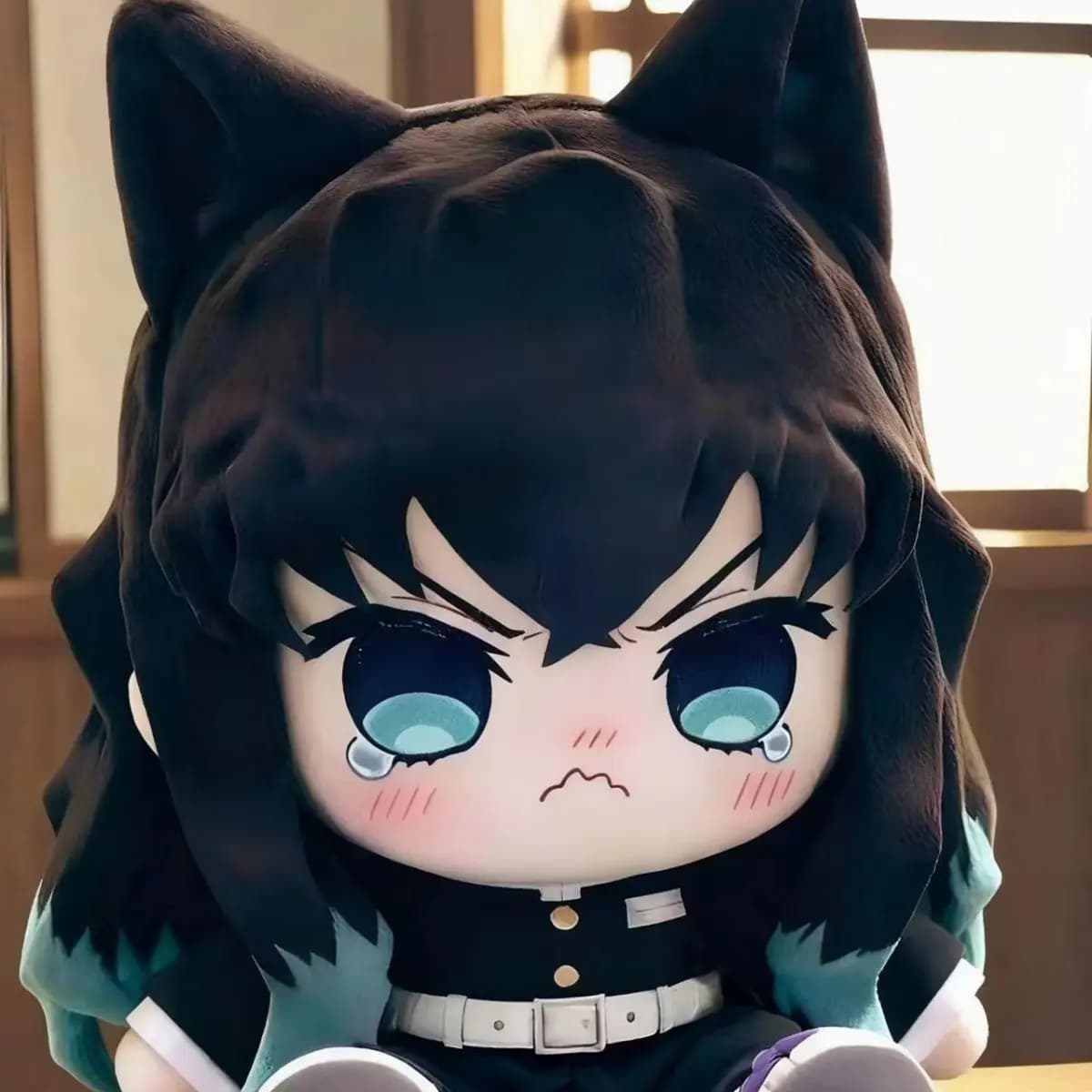 Gioco Tokitou Muichirou Tomioka Giyuu Anime Bella bambola di peluche Corpo Vestire Vestiti Peluche Peluche Figure Regalo 20 cm