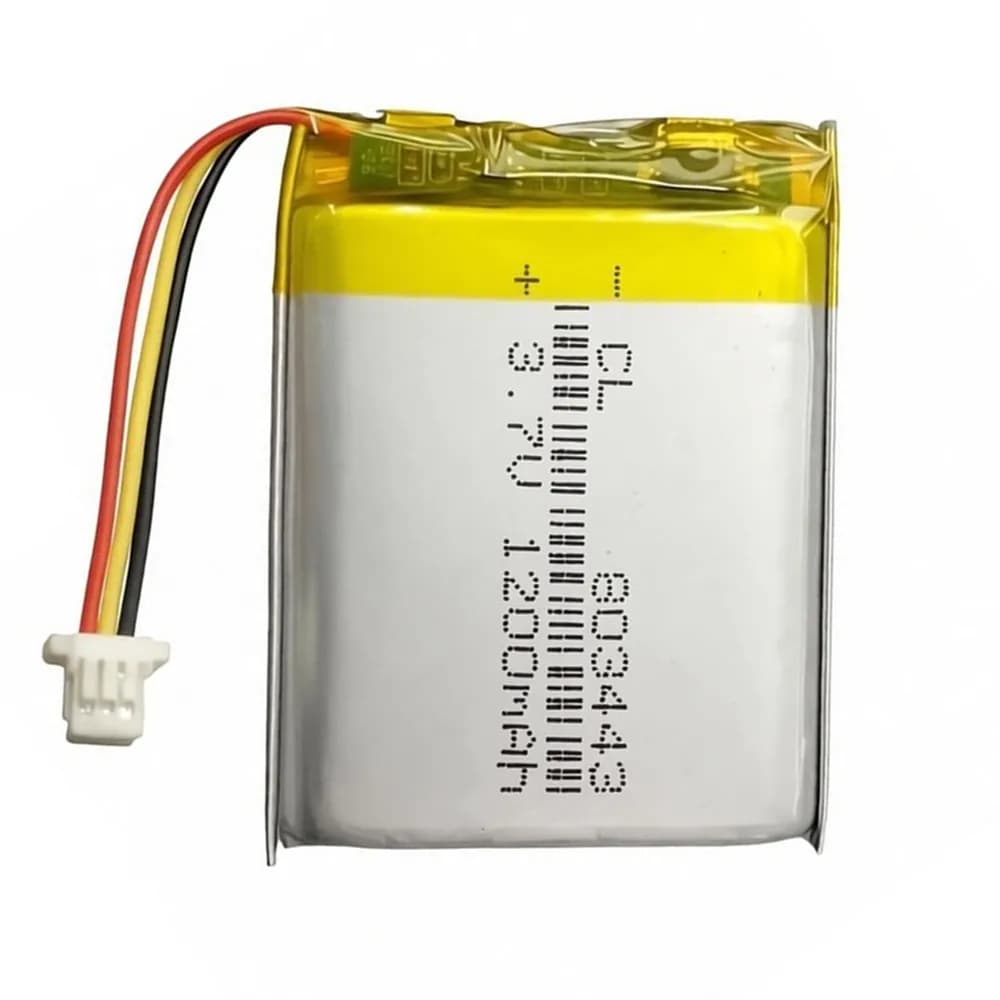 1-10PCS 803443 1200mAh With SH 1.0mm 3P Plug 3.7V Lithium Polymer Rechargeable Battery For GPS Bluetooth Headset Headphone Toys