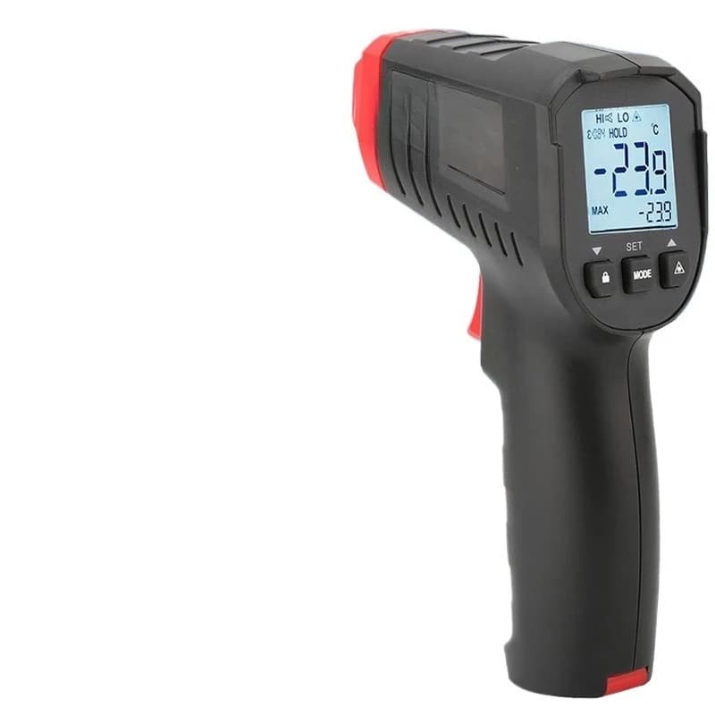 High precision contactless infrared thermometer, industrial laser gun for equipment testing