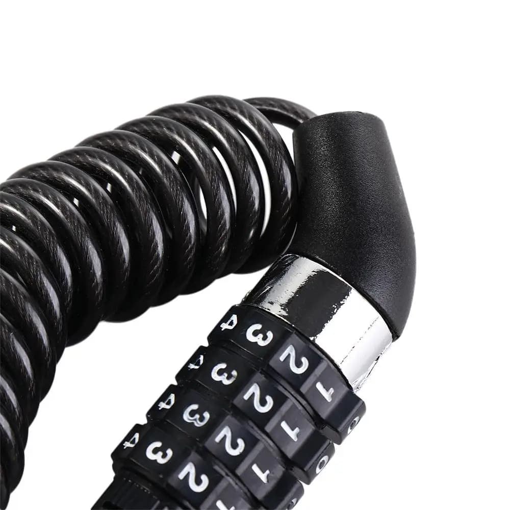 Accessori per biciclette durevoli, lucchetto con password, lucchetto antifurto per bicicletta, lucchetto di sicurezza, lucchetto per bicicletta, lucchetto con cavo in acciaio